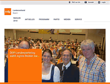 Tablet Screenshot of oedp-bayern.de